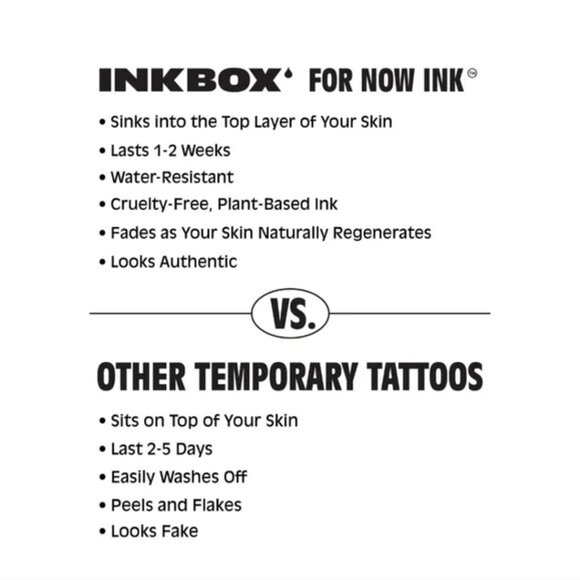 NEW inkbox temporary tattoos ☀️ sun & moon - Picture 10 of 12
